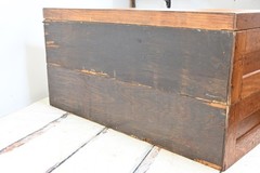 Antique . Library Bureau SoleMakers Oak Wood File Cabinet 24 Drawer Apothecary