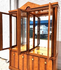 HICKORY WHITE CHINA CABINET BIEDERMEIER GENESIS COLLECTION