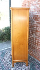 Chinese Antique 2 Drawer 2 Door Bedroom Armoire Wardrobe Cabinet