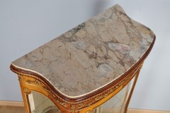 Mahogany and Gilded Bronze Transition Style Display Case, circa 1900