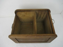 Mid Century Modern Filing Cabinet Tambour Sliding Door Wheels Extremely Rare WOW