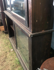 Vintage Display/Diningroom/ Book/ Library /Store/ Cabinet 8’x70″x12″