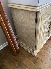 Antique Cabinet 70in X 18in X 30in