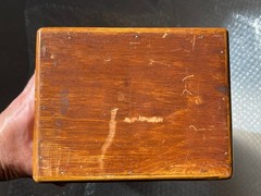 H P POPE Stationers Birmingham Vintage Oak Index Card Filing Drawer Cabinet Unit