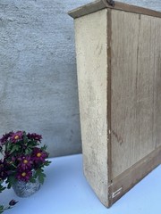 Antique Vintage Wooden Mirror Medicine Apothecary Wall Cabinet Farmhouse
