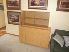 Heywood Wakefield Mid Century Modern Dining Room Server/Buffet and China Cabinet