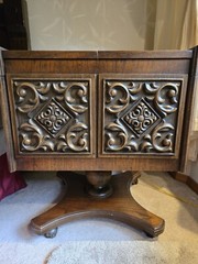 Oak Wood Drinking Cabinet