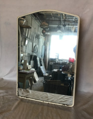 VTG Deco Dome Arch Top Tin Metal Wall Mount Mirror Medicine Cabinet Old 715-25B