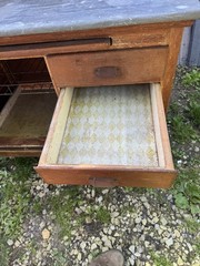 Antique Hooser Cabinet Kitchen Cabinet 67”x40”x24” Local Pick Up