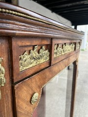 Late 19th Century Louis XV Style Gilt Bronze Mounted Vitrine Cabinet