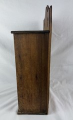 Antique Early Country Primitive Wood 8 Drawer Spice Drawer Cabinet 16” High