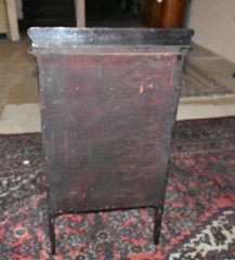 Antique Music Cabinet Phonograph Record Cabinet Wood c1920s-40s