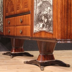 Italian bar cabinet sideboard modern design Fratelli Rigamonti Desio Milan 900