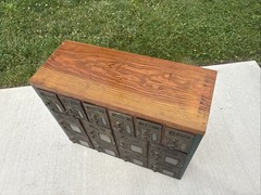 Antique Post Office Boxes Wood Cabinet Vintage United States Box 1886 Pat. Door