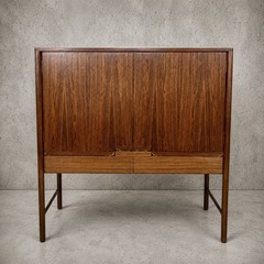 Mid Century vintage Rosewood Drinks Cabinet by McIntosh