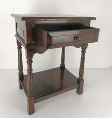 Antique Desk Cabineet Hallway Furniture, Side Table two Tier Barn style Gorgeous