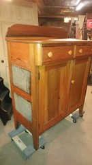Antique Pie Safe – Early made Pine Wood – Punched Tin – Beautiful
