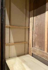 Large French Louis XIV Carved Walnut Two Door Cabinet or Armoire w/Restorations