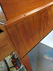 ANTIQUE AMERICAN FEDERAL SALEM 3 PART SECRETARY INLAID MAHOGANY CIRCA 1800’s