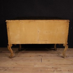 Venetian commode furniture chest of drawers lacquered wood Baroque style 900