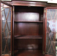 R Way Chinawood and Glass 74 * 44 1/2* 16 in.