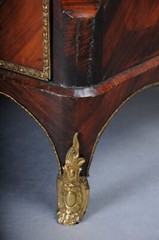 French Decorative Louis-Xv Cabinet IN Louis-Xv-Stil Signed Paris Um 1860