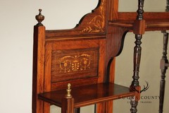 Antique Edwardian Inlaid Rosewood Sideboard