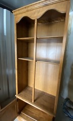 ETHAN ALLEN Heirloom nutmeg Tall Library Bookcase 10-9026