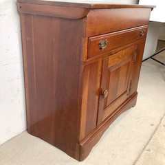 Vintage Solid Cherry End Server Monitor Furniture Co Jamestown NY