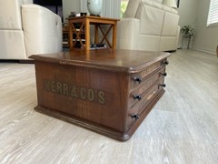 Antique Spool Cabinet Kerr & Co’s 3 Drawer Vintage