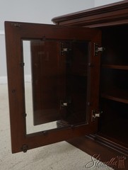F72032: Cherry TV Media Cabinet w. Glass Doors