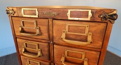Vintage Remington Rand Guardsman Catalog Cabinet