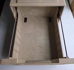 70’s STACKABLE Plastic Structo-File Vintage MCM File Cabinet