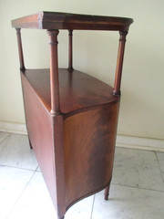 antique mahogany console cabinet antique console table nightstand ship $ 40.00