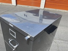 Vintage McDowell And Craig Industrial Metal File Cabinet