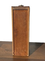 Antique Victorian Walnut Apothecary Spool Cabinet with Six Drawers