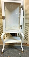 Antique Metal Medicine Cabinet Structural Sound
