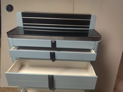 Authentic 1950s Vintage Dental Cabinet by American Cabinet Co.