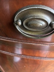 Mahogany Corner Cabinet – Pick Up Only – No Shipping Available