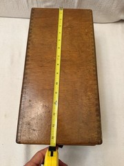 Antique Wood Wooden Index Recipe Library Card Catalog Single File Drawer Cabinet