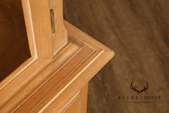 Hespeler Furniture Light Oak Illuminated China Cabinet