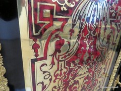 Impressive french credenza L XIV marquetry Boulle 19th Napoléon III period 3door