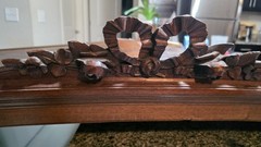 antique french display cabinet