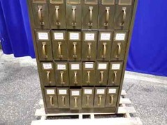 Vintage ART METAL card catalog cabinet
